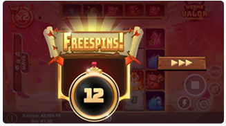 Worms of Valor Free Spins
