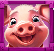 Barnyard Megahays Megaways Pig Symbol