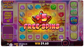 Candy Blitz Bombs Free Spins
