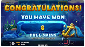 Ice Lobster Free Spins