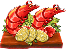 Lobster Bob's Seafood & Win It Shrimps Symbol