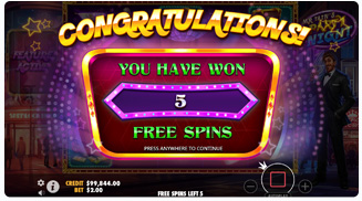 Mr Tain's Party Night Free Spins