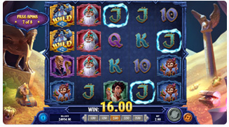 Mystery Genie Fortunes of the Lamp Free Spins mode