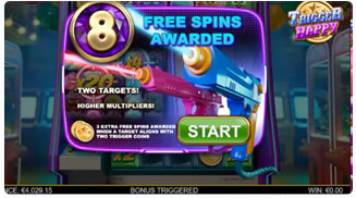 Trigger Happy Free Spins