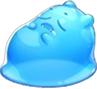 Jelly Slice Blue Jelly Symbol