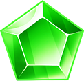 Joker's Jewels Wild Green Gem Symbol