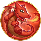 Merlin's 10K Ways Red Dragon Symbol