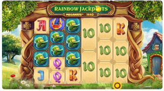 Rainbow Jackpots Megaways Gameplay