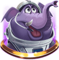 Space Zoo Elephant Symbol