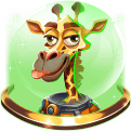 Space Zoo Giraffe Symbol