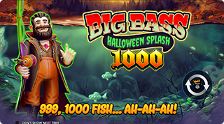 Téma Big Bass Splash Halloween 1000