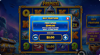 Buy Feature ve hře Deep Sea Frenzy