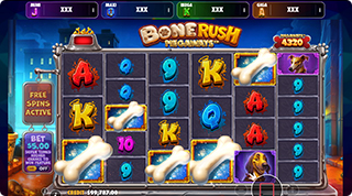 Bone Rush Megaways Oranje Jackpot Scatter