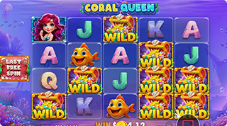 Coral Queen Oranje Jackpot Random Wilds