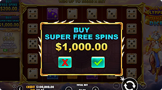 Gates of Olympus Super Scatter Dice Buy Super Free Spins