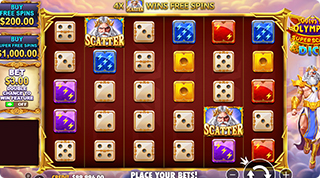 Gates of Olympus Super Scatter Dice Gameplay