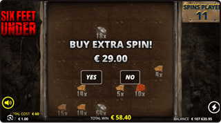 Six Feet Under Buy Bonus